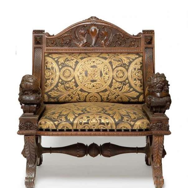 Fauteuil néo-renaissance