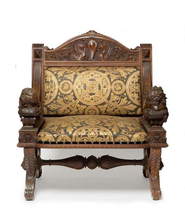 Fauteuil néo-renaissance