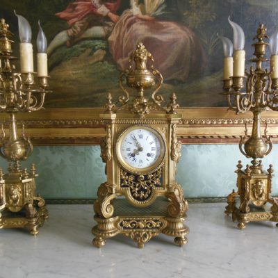 Pendule et luminaires