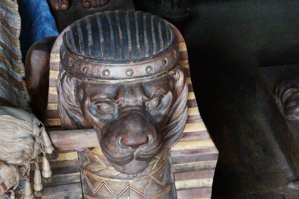 Détail chambre égyptienne